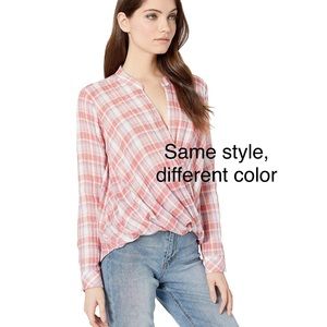 Splendid wrap lightweight flannel shirt, medium, never worn